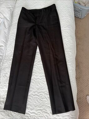 Calvin Klein Men's Black Dress Slacks
